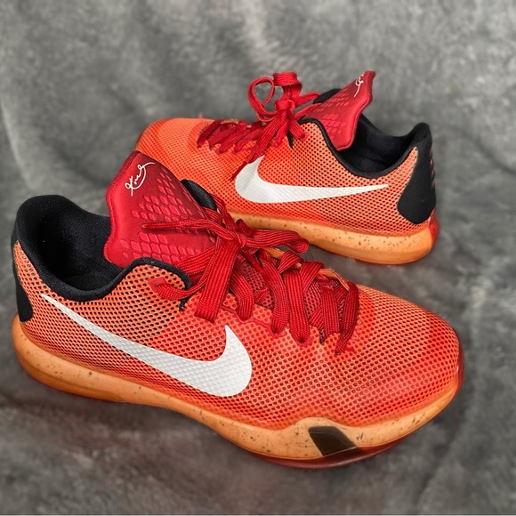 🧡Nike Kobe X 10 2015 ‘Hot Lava’ OG, Size 6Y - Picture 2 of 12